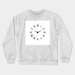 Clock Crewneck Sweatshirt